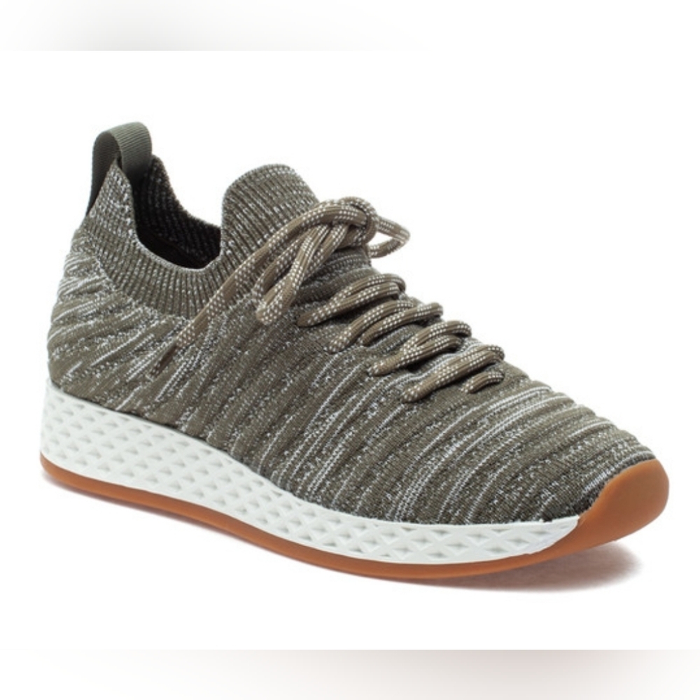 New J/Slides OPY 2-Tone Knit Sneaker